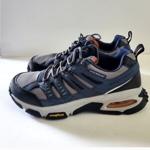 Skechers Men's Sketch-air Envoy Navy/gray Size 9 1/2 Wide